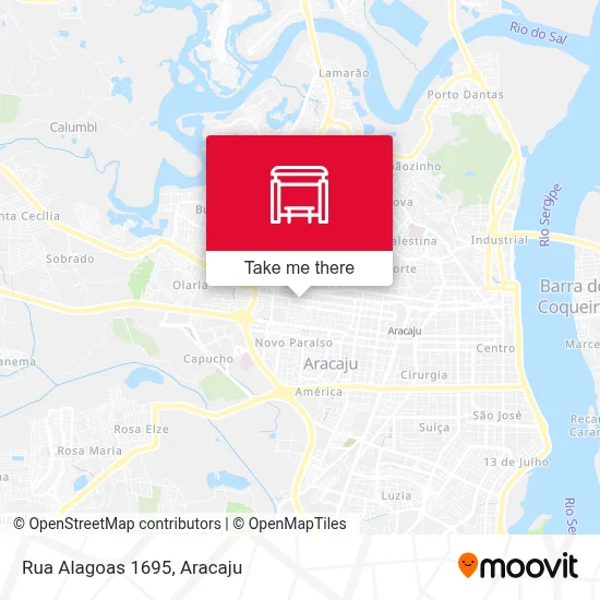 Rua Alagoas 1695 map