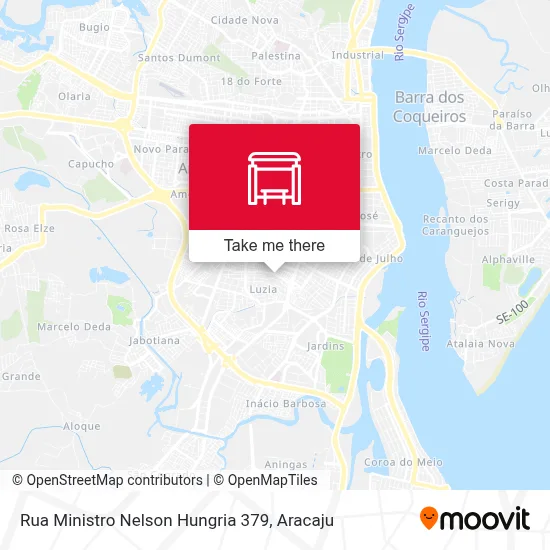 Rua Ministro Nelson Hungria 379 map