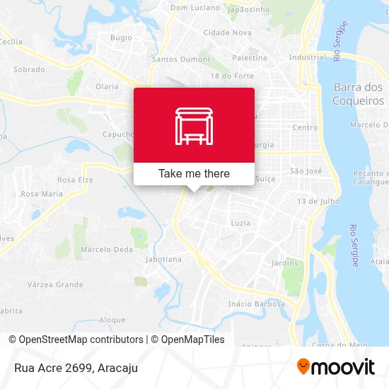 Rua Acre 2699 map