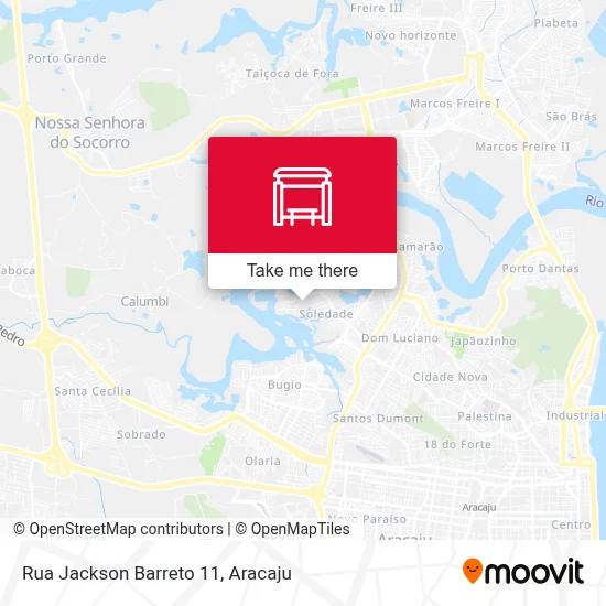 Rua Jackson Barreto 11 map