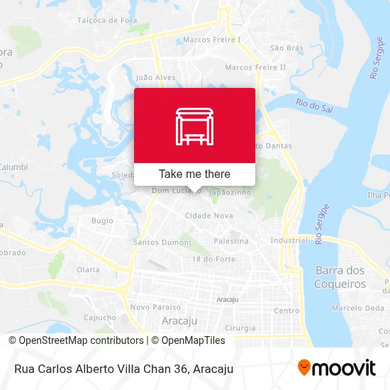 Rua Carlos Alberto Villa Chan 36 map