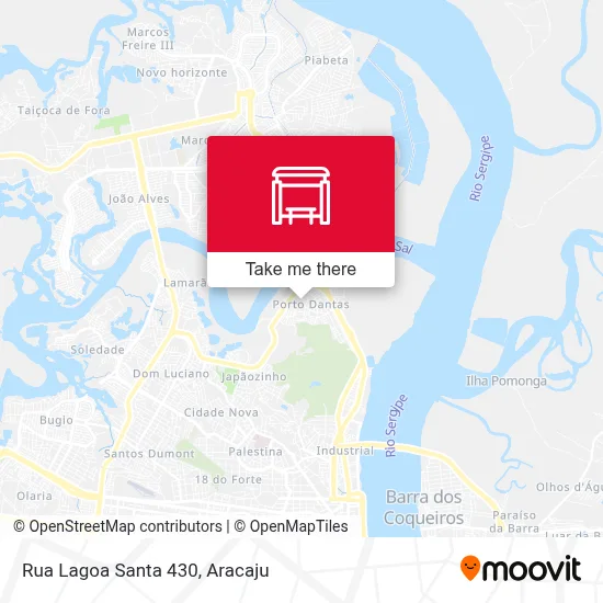 Rua Lagoa Santa 430 map