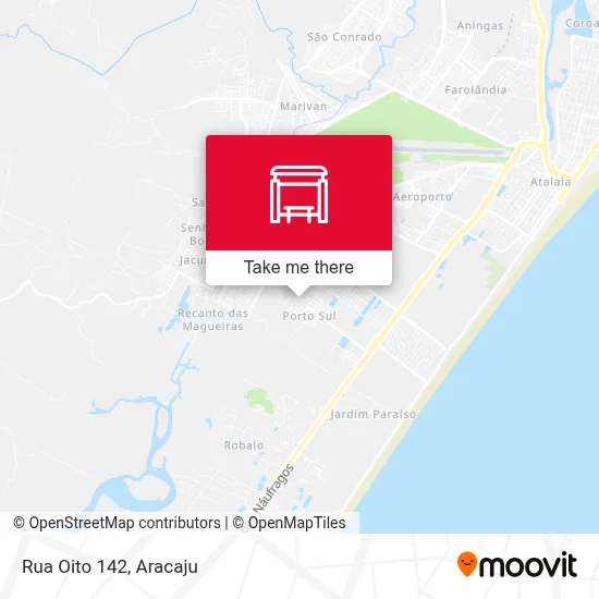 Rua Oito 142 map