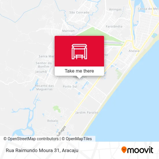 Rua Raimundo Moura 31 map