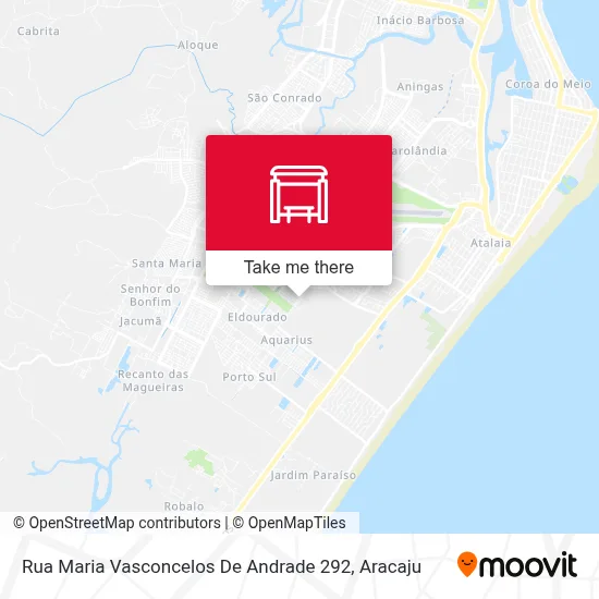 Rua Maria Vasconcelos De Andrade 292 map