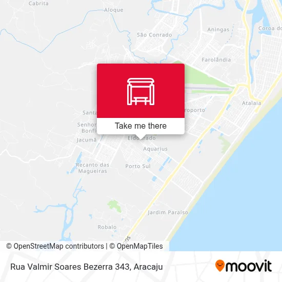 Rua Valmir Soares Bezerra 343 map