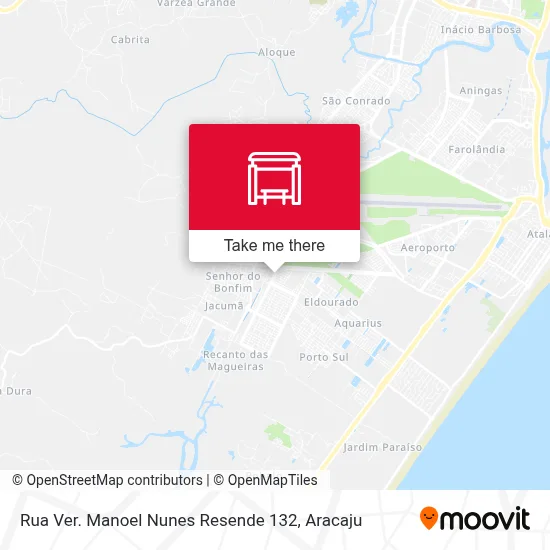 Rua Ver. Manoel Nunes Resende 132 map