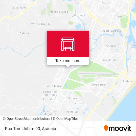 Rua Tom Jobim 90 map