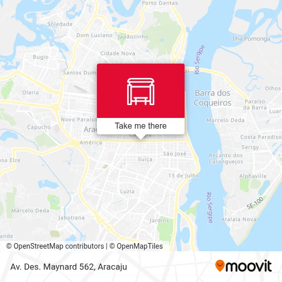 Av. Des. Maynard 562 map