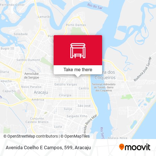 Avenida Coelho E Campos, 599 map