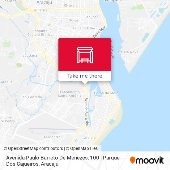 Avenida Paulo Barreto De Menezes, 100 | Parque Dos Cajueiros map