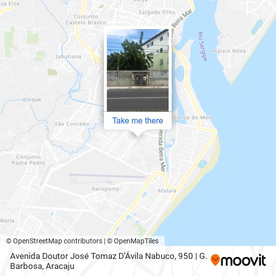 Avenida Doutor José Tomaz D’Ávila Nabuco, 950 | G. Barbosa map