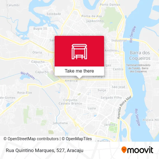 Rua Quintino Marques, 527 map