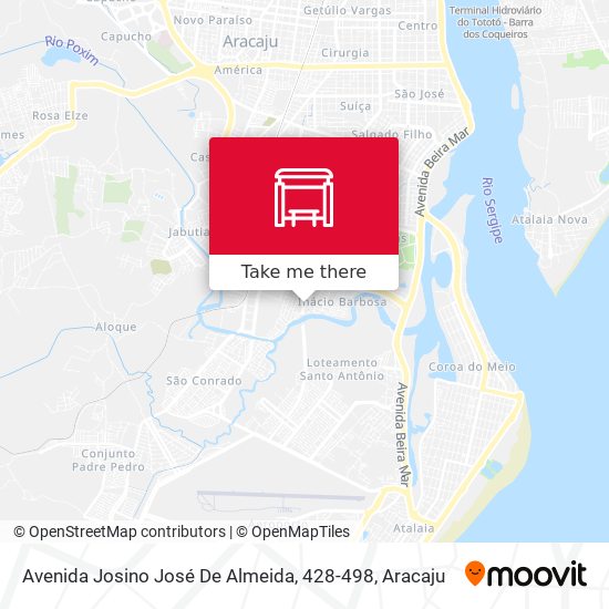Avenida Josino José De Almeida, 428-498 map