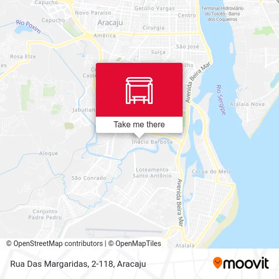 Rua Das Margaridas, 2-118 map