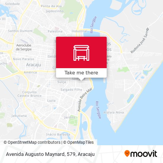 Avenida Augusto Maynard, 579 map