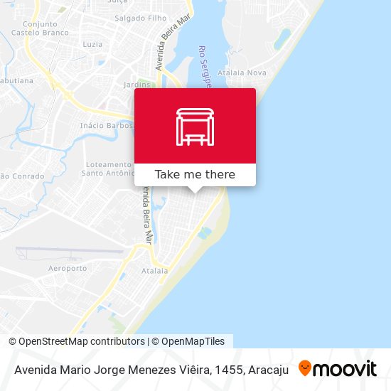 Avenida Mario Jorge Menezes Viêira, 1455 map