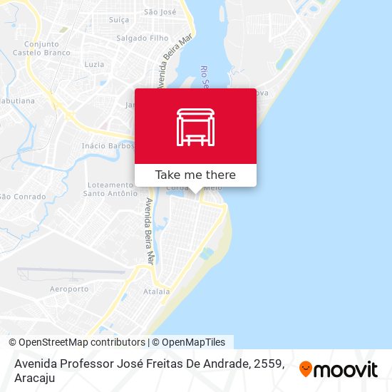 Mapa Avenida Professor José Freitas De Andrade, 2559