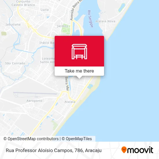 Rua Professor Aloísio Campos, 786 map
