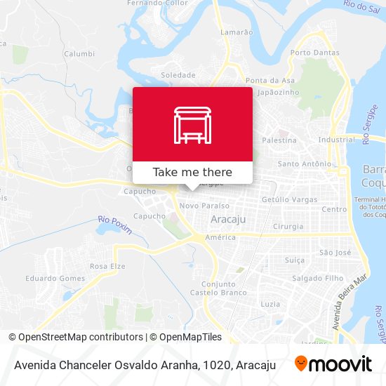 Avenida Chanceler Osvaldo Aranha, 1020 map