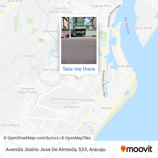 Avenida Josino José De Almeida, 533 map