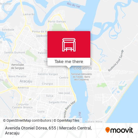 Avenida Otoniel Dórea, 655 | Mercado Central map