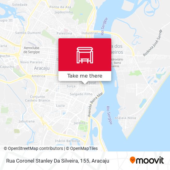 Mapa Rua Coronel Stanley Da Silveira, 155