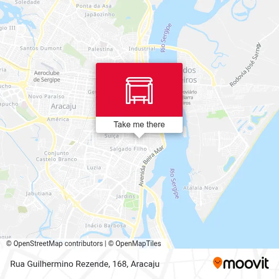 Rua Guilhermino Rezende, 168 map