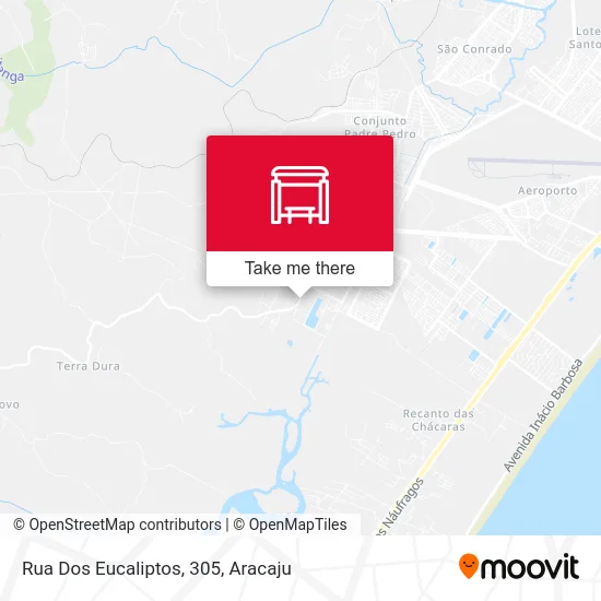 Rua Dos Eucaliptos, 305 map