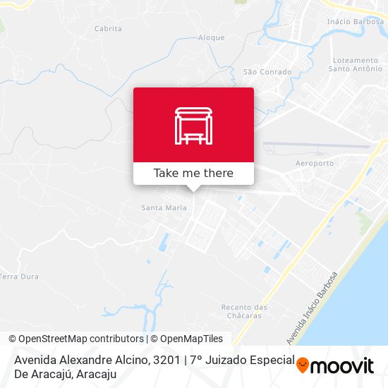Avenida Alexandre Alcino, 3201 | 7º Juizado Especial De Aracajú map