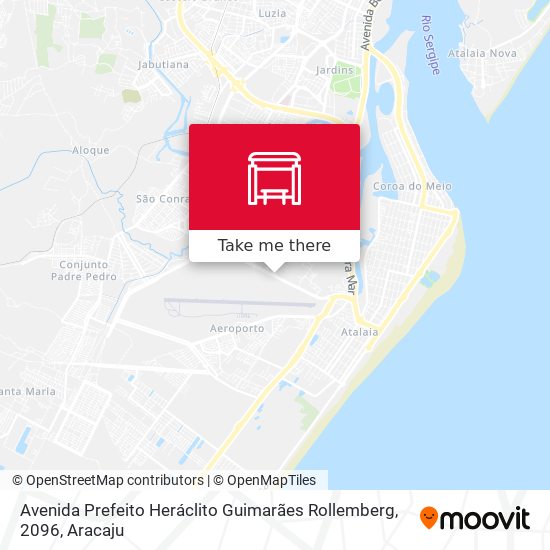 Mapa Avenida Prefeito Heráclito Guimarães Rollemberg, 2096