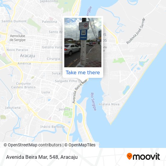 Avenida Beira Mar, 548 map