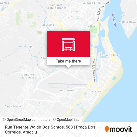 Rua Tenente Waldir Dos Santos, 563 | Praça Dos Correios map