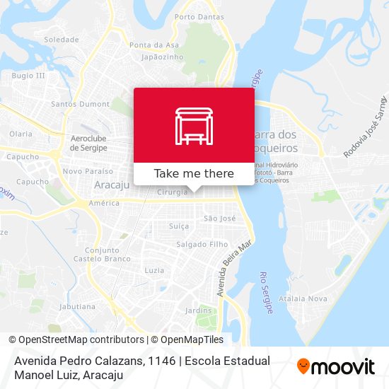 Mapa Avenida Pedro Calazans, 1146 | Escola Estadual Manoel Luiz