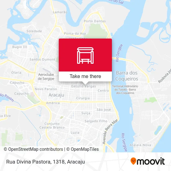 Rua Divina Pastora, 1318 map