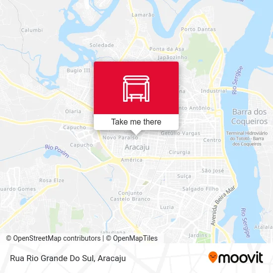 Rua Rio Grande Do Sul map