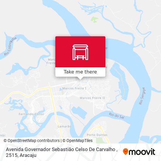 Avenida Governador Sebastião Celso De Carvalho , 2515 map