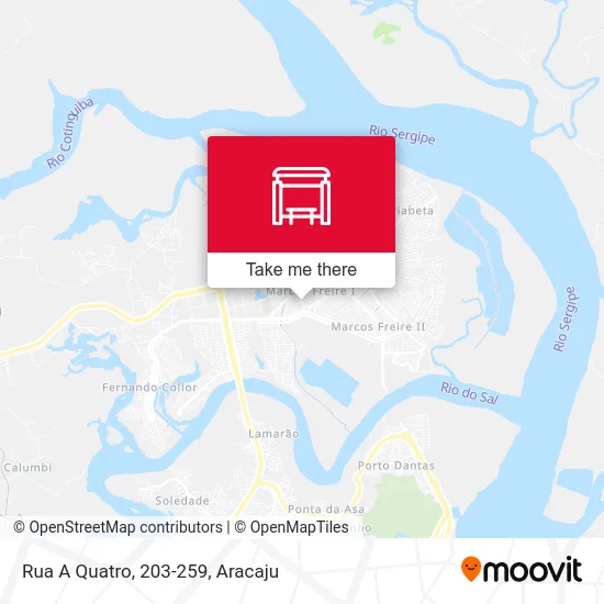 Rua A Quatro, 203-259 map