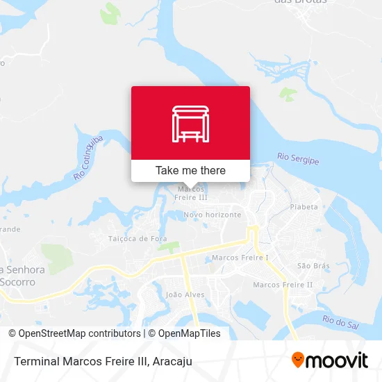 Terminal Marcos Freire III map
