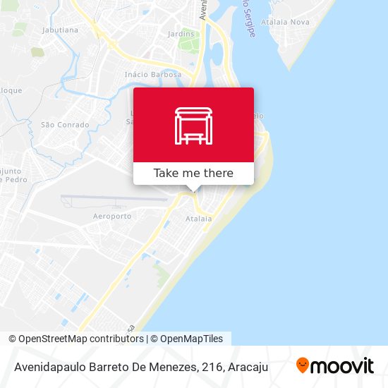 Mapa Avenidapaulo Barreto De Menezes, 216