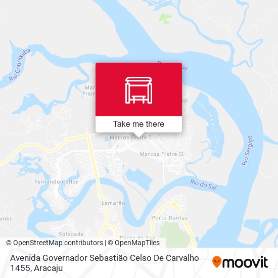 Avenida Governador Sebastião Celso De Carvalho 1455 map