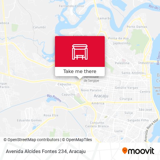Avenida Alcídes Fontes 234 map