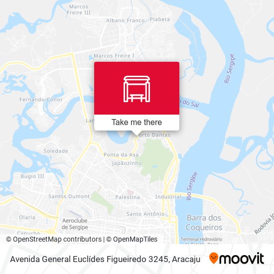 Avenida General Euclídes Figueiredo 3245 map