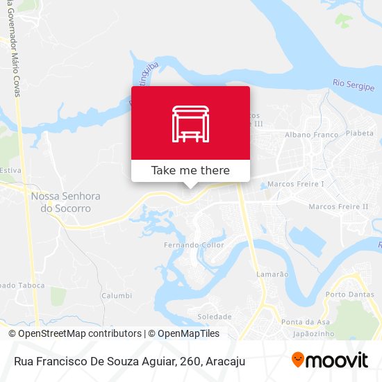 Rua Francisco De Souza Aguiar, 260 map