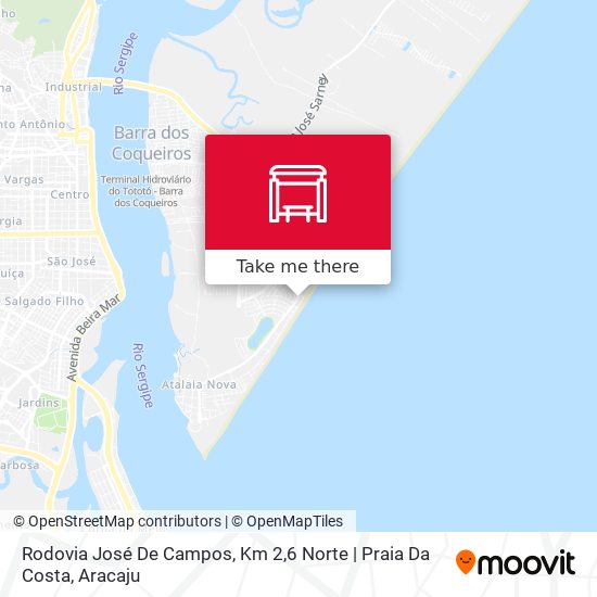 Rodovia José De Campos, Km 2,6 Norte | Praia Da Costa map