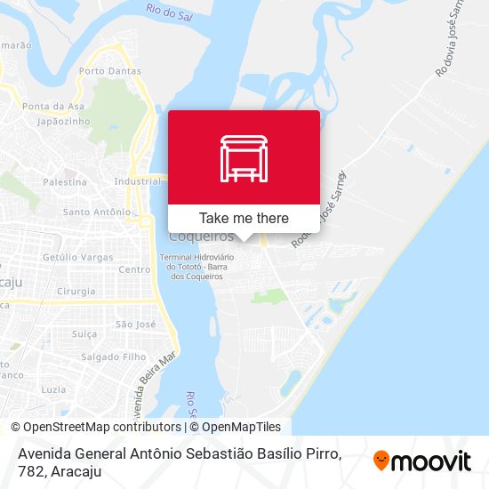 Mapa Avenida General Antônio Sebastião Basílio Pirro, 782