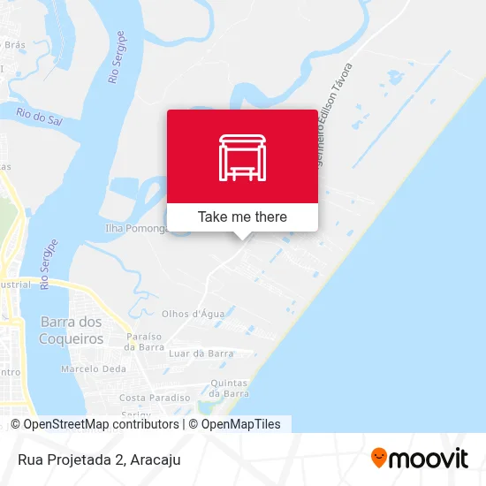 Rua Projetada 2 map