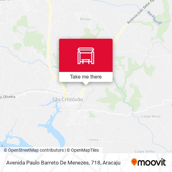 Mapa Avenida Paulo Barreto De Menezes, 718