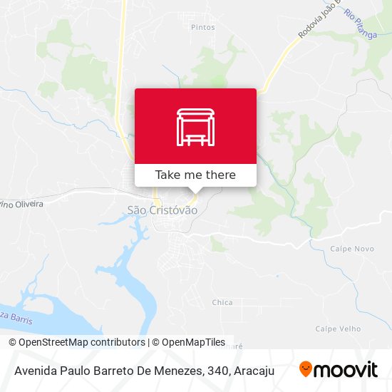 Avenida Paulo Barreto De Menezes, 340 map