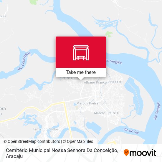 Mapa Cemitério Municipal Nossa Senhora Da Conceição